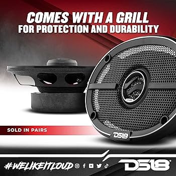 Amazon.com: DS18 ZXI-464 4x6 2-Way Coaxial Car Audio